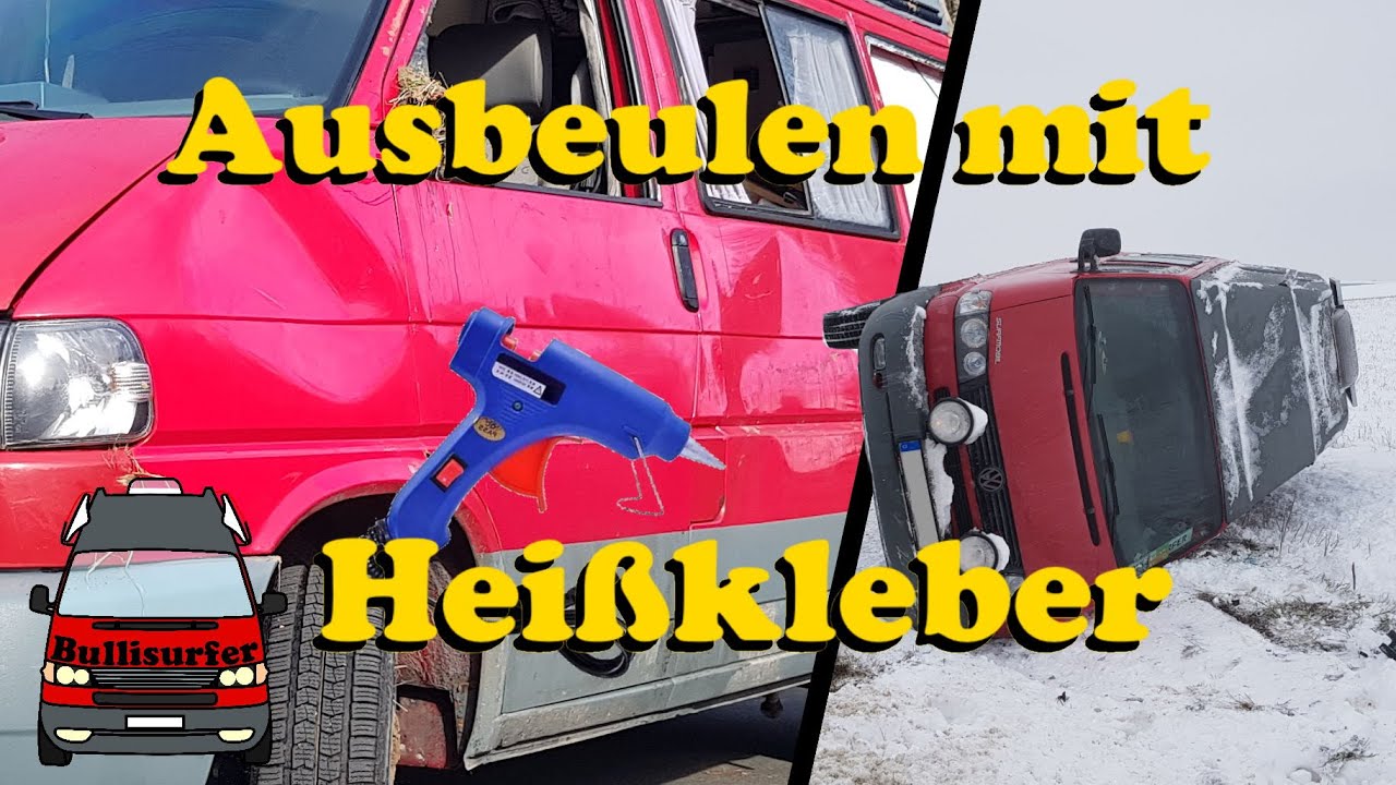 Dellen entfernen mit Heißkleber - funktioniert das?