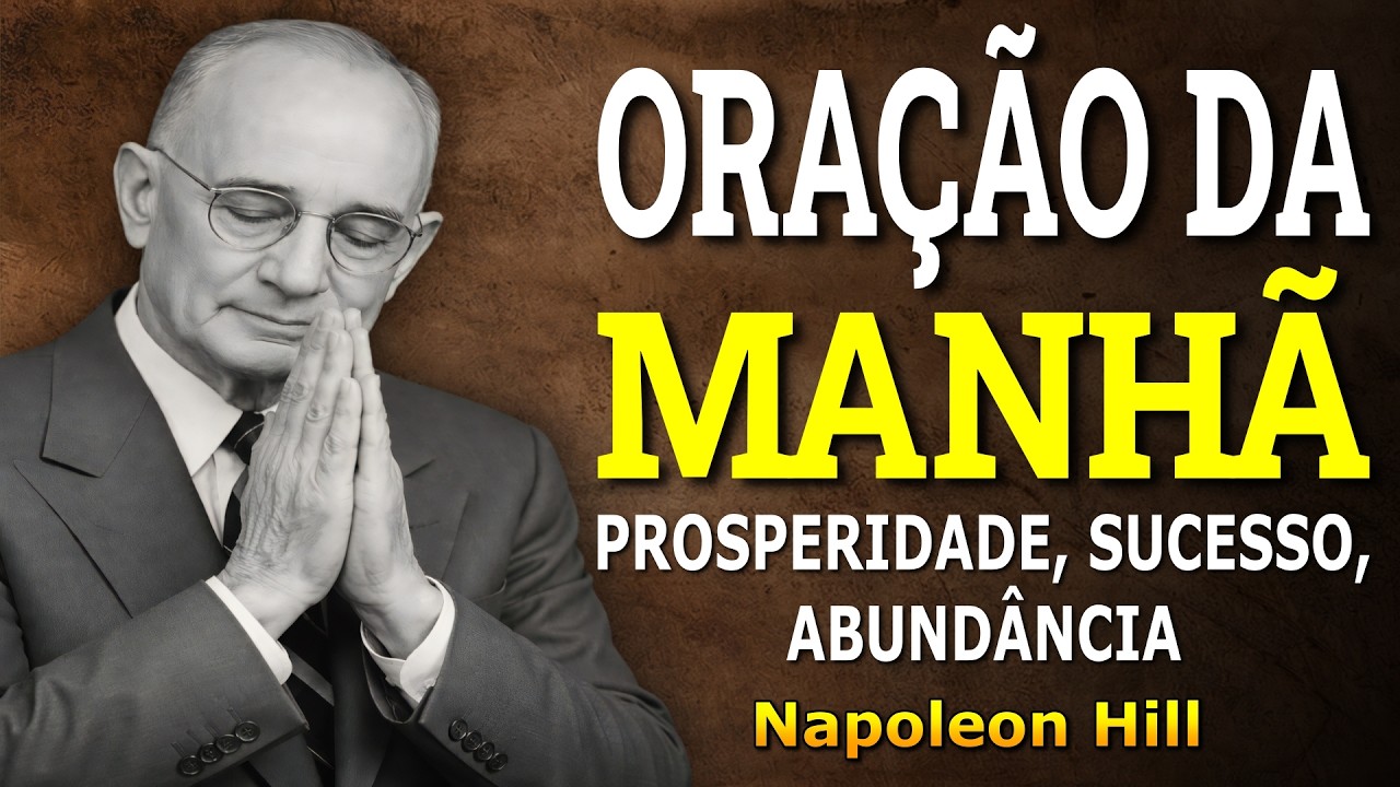 ORAÇÃO DA MANHÃ PARA ATRAIR PROSPERIDADE, SUCESSO E ABUNDÂNCIA | NAPOLEON HILL