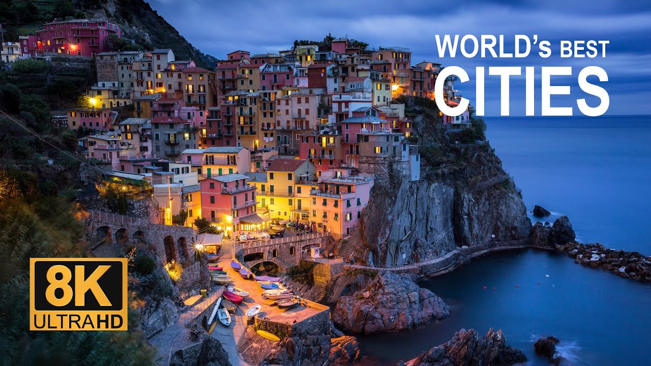 Most Beautiful Cities on the Planet in 8K ULTRA HD / 8K TV