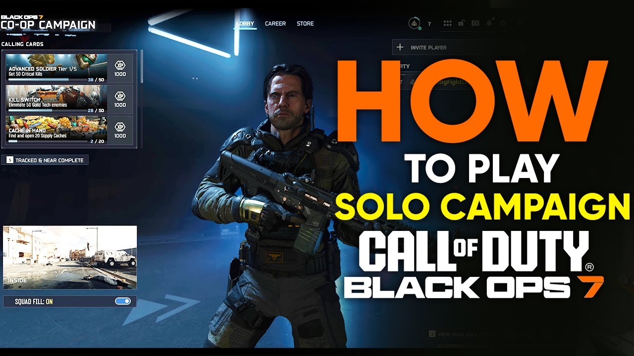 Call of Duty: Black Ops 7 - How to Play Solo Campaign | How to Play Single Player Story Mode