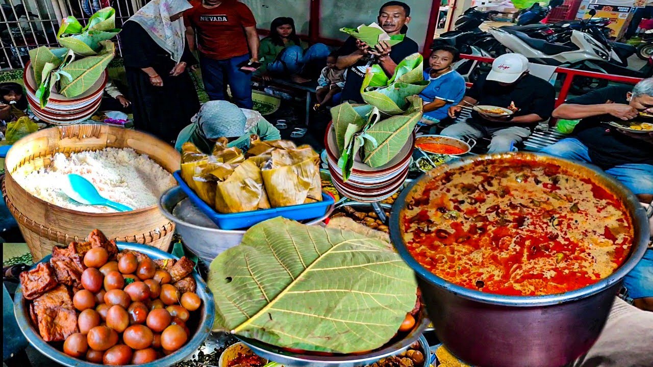 GROBAK DATANG BELUM DI TATA SUDAH DIANTRI PEMBELI.PANTAS, WONG CUMA 6RIBU PORSI KULI!