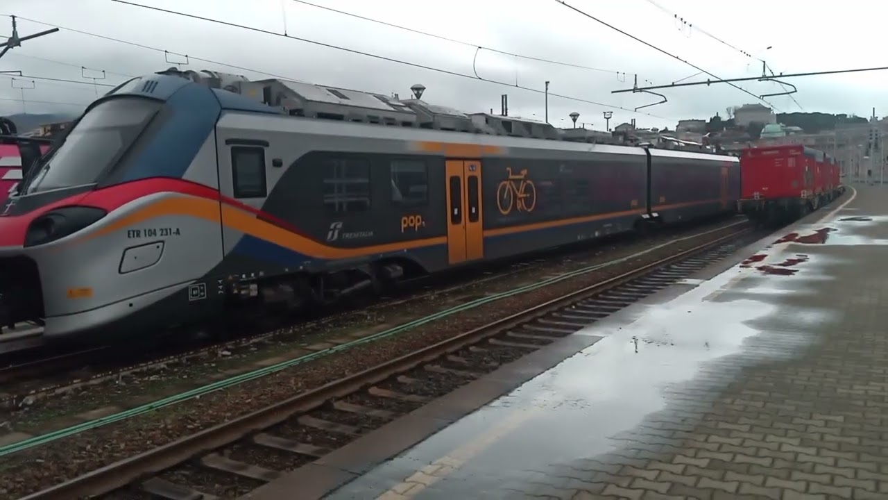 Transiti ferroviari in Liguria