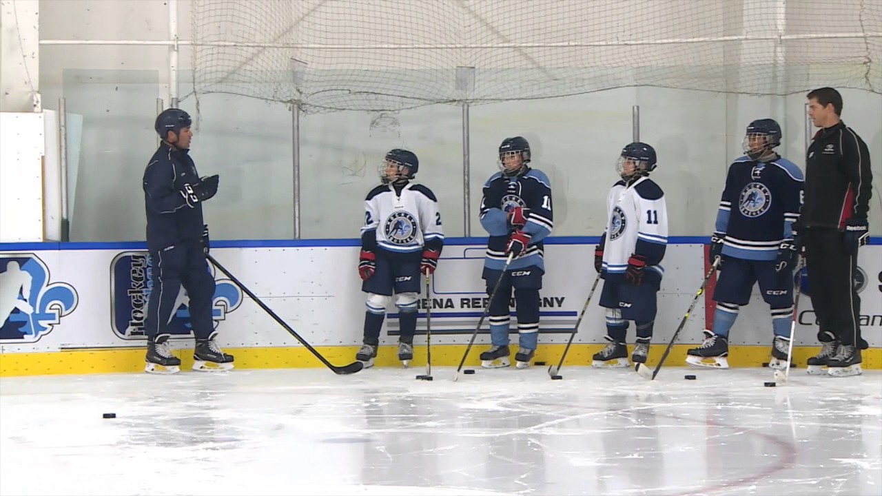 Hockey Le Magazine - Saison 2 - Exercices - La variété au niveau du maniement de rondelle