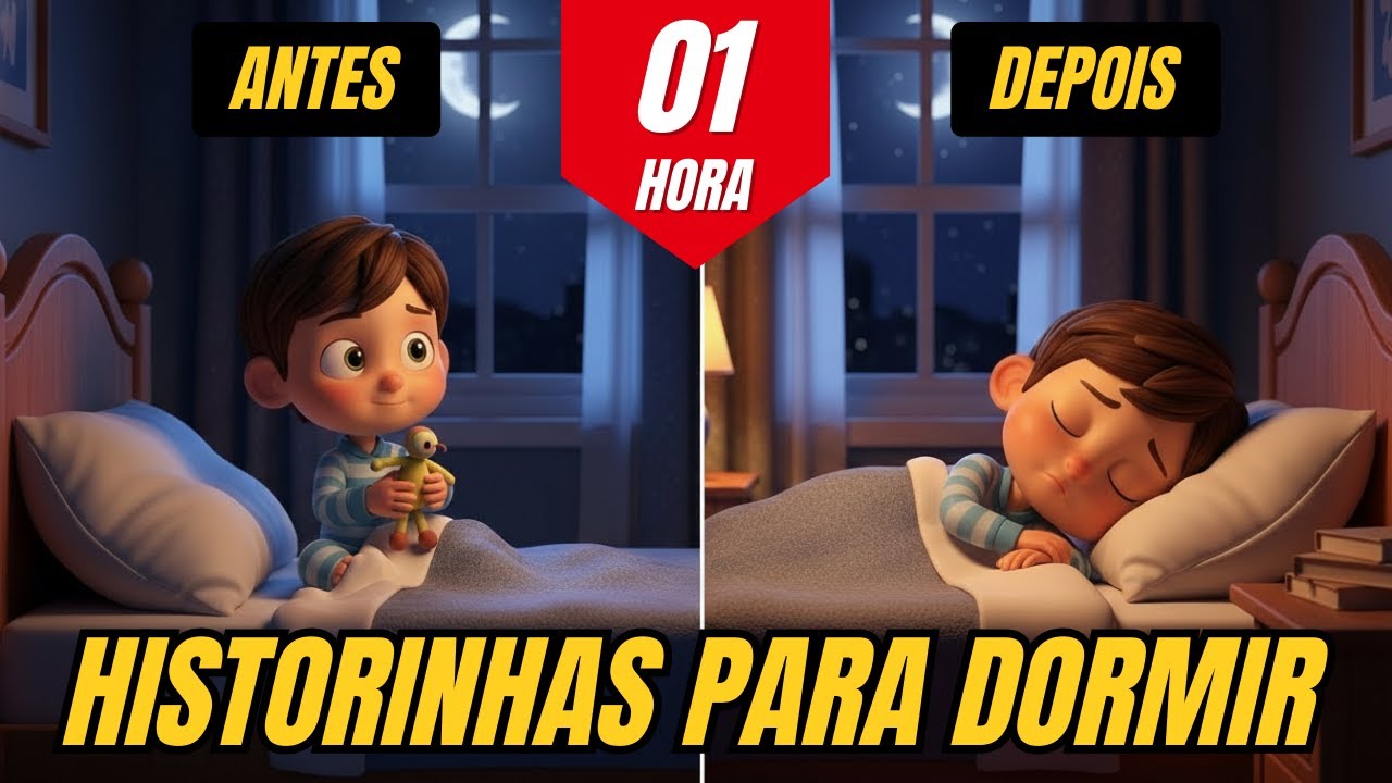 Histórias Infantis Noturnas | 1 Hora