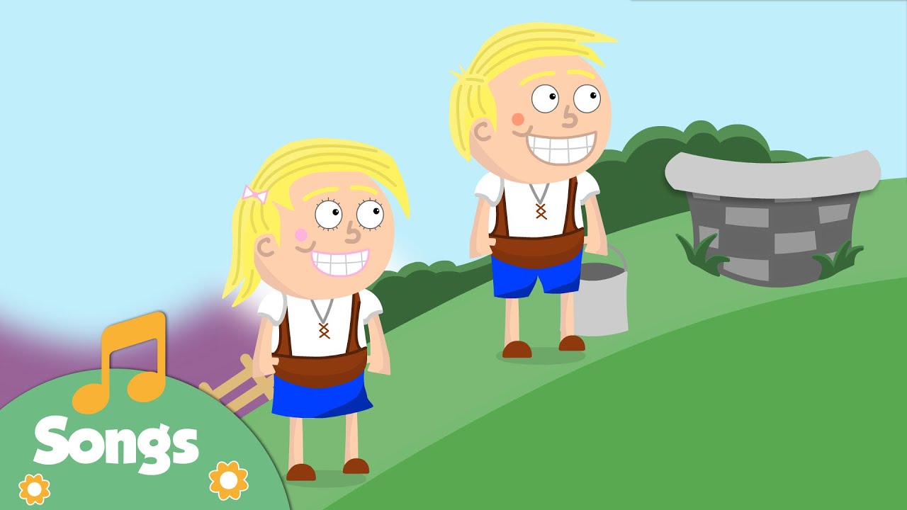 Jack and Jill Went Up The Hill | Nursery Rhyme for Children