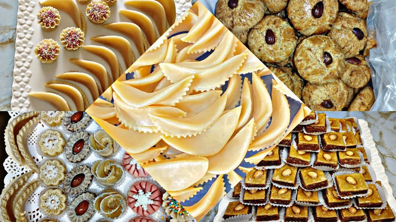 تشكيلة من#حلويات_مغربية#حلويات_العيد  #التقليدية_والعصرية#المطبخ المغربي#our moroccan kitchen 🇲🇦