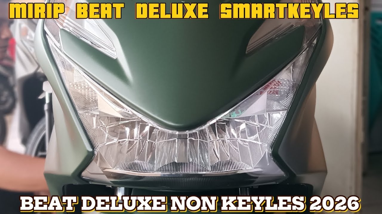 INI BARU KEREN 💥 BEAT DELUXE NON KEYLES 2026💥WARNA MATTE GREEN💥 YANG KAMU TUNGGU SUDAH DATANG