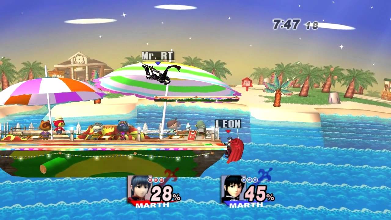 [M2N] GF2 - Leon (Marth/Peach) VS Mr.R (Marth)