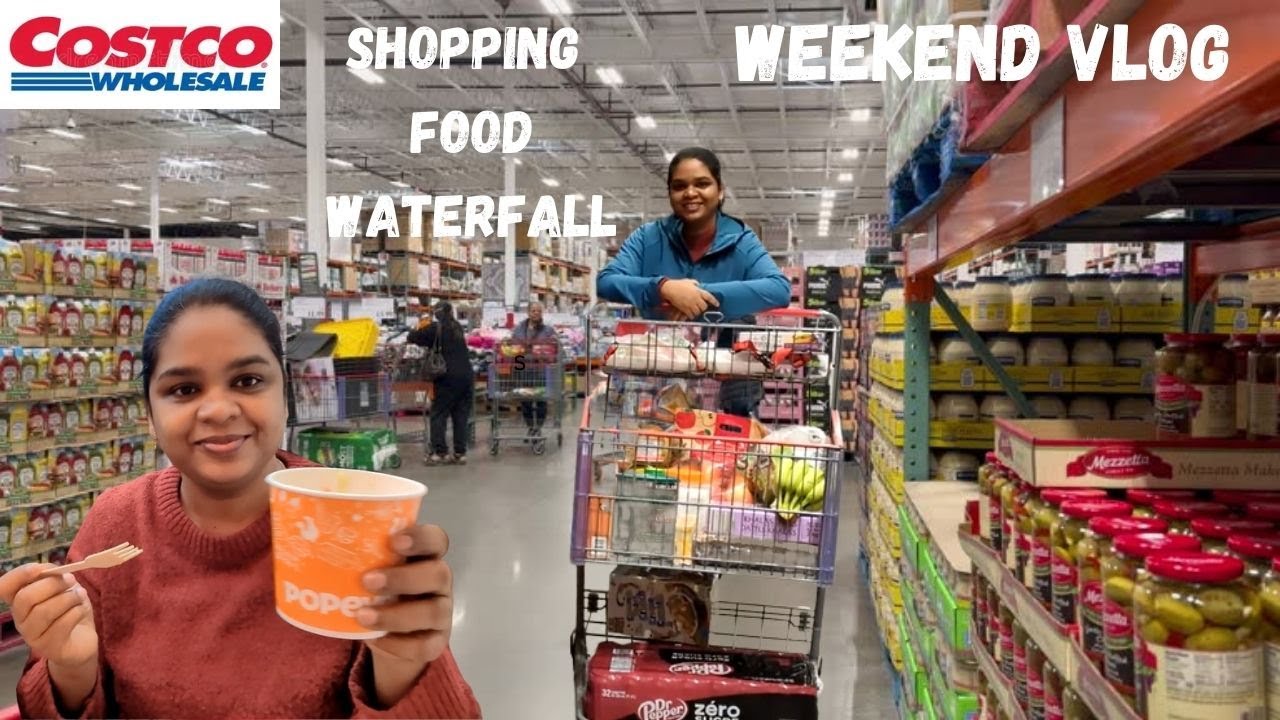 В Канаде началась зима! Дождливый день | Покупки в COSTCO | Водопады | Индийская мама