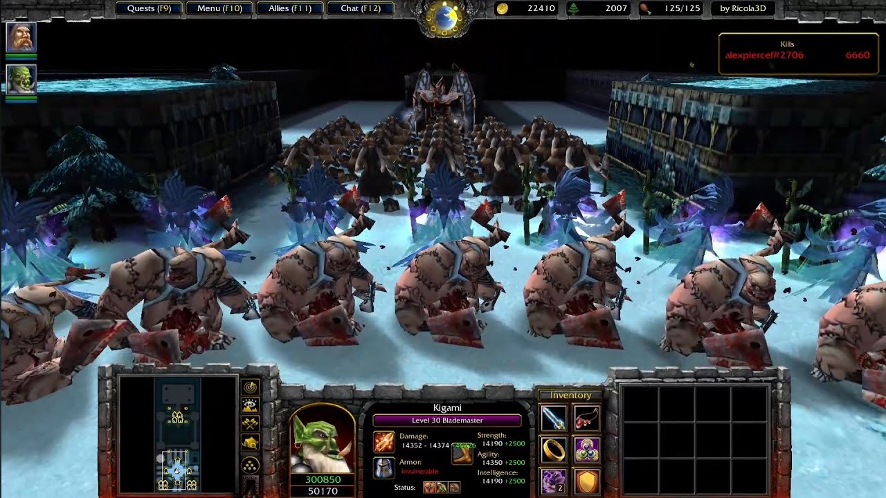 Warcraft 3 Reforged - X Hero Siege 1.29c Solo, Extreme 4, Impossible, 8 ways, Paladin & Blademaster