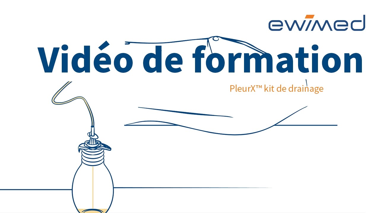 Vidéo de formation I Instrution de drainage I PleurX™ kit de drainage I bouteille sous vide