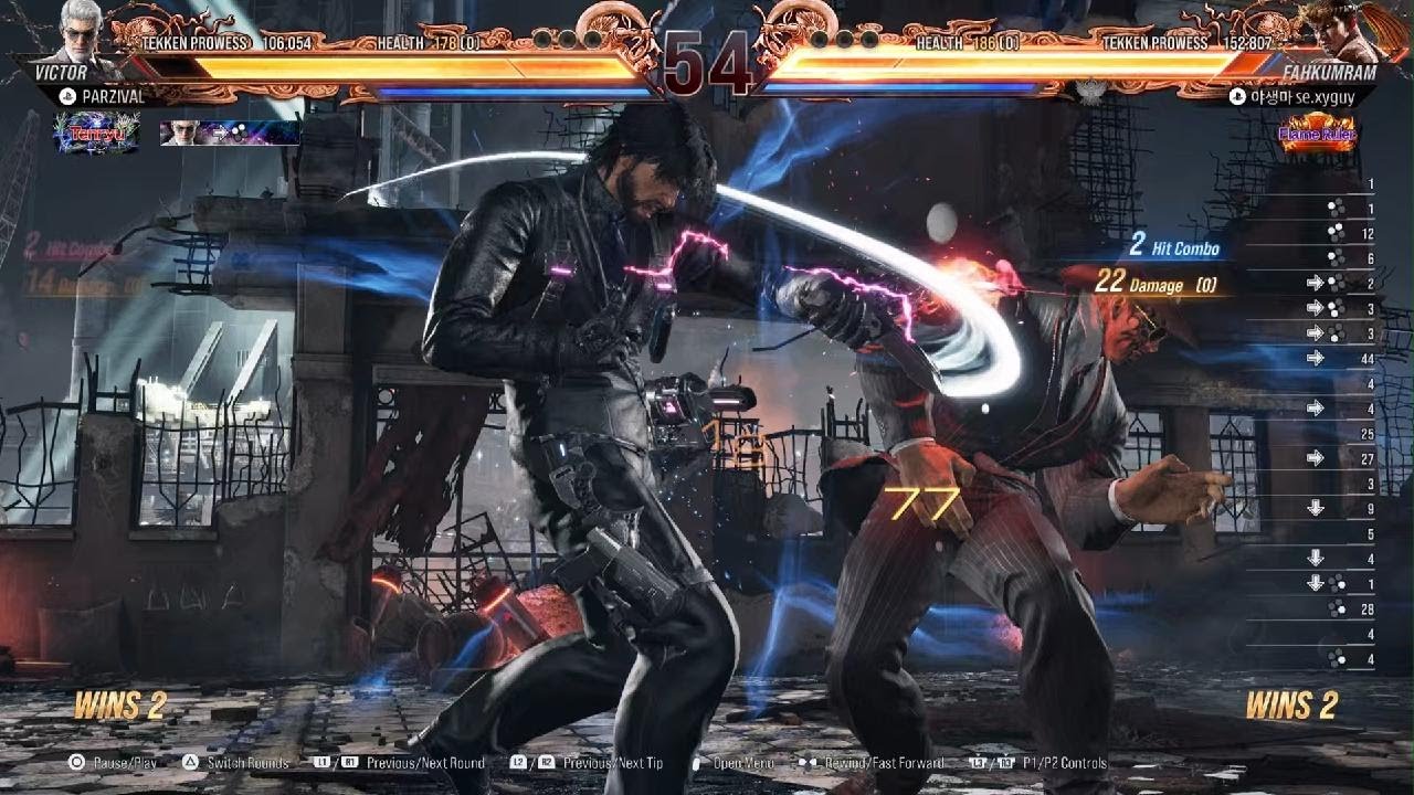 TEKKEN8 Victor vs Muay Thai Demon