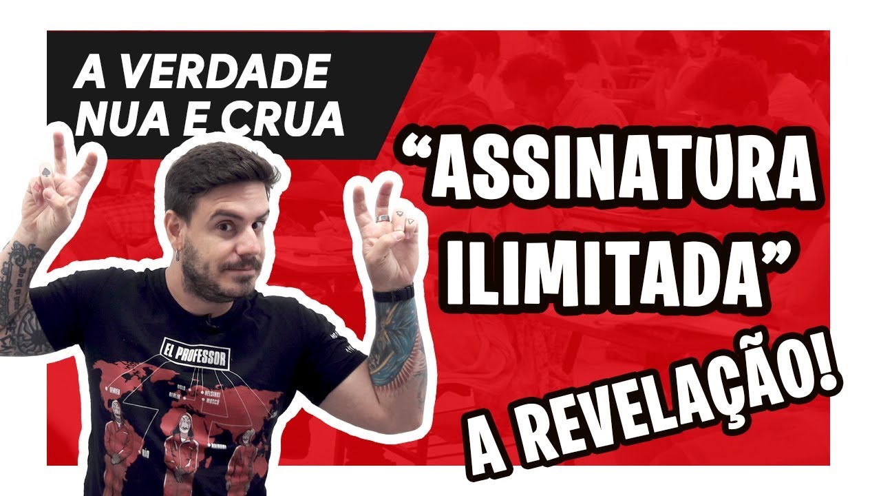 ASSINATURA ILIMITADA - A Verdade Nua e Crua [Pablo Jamilk]