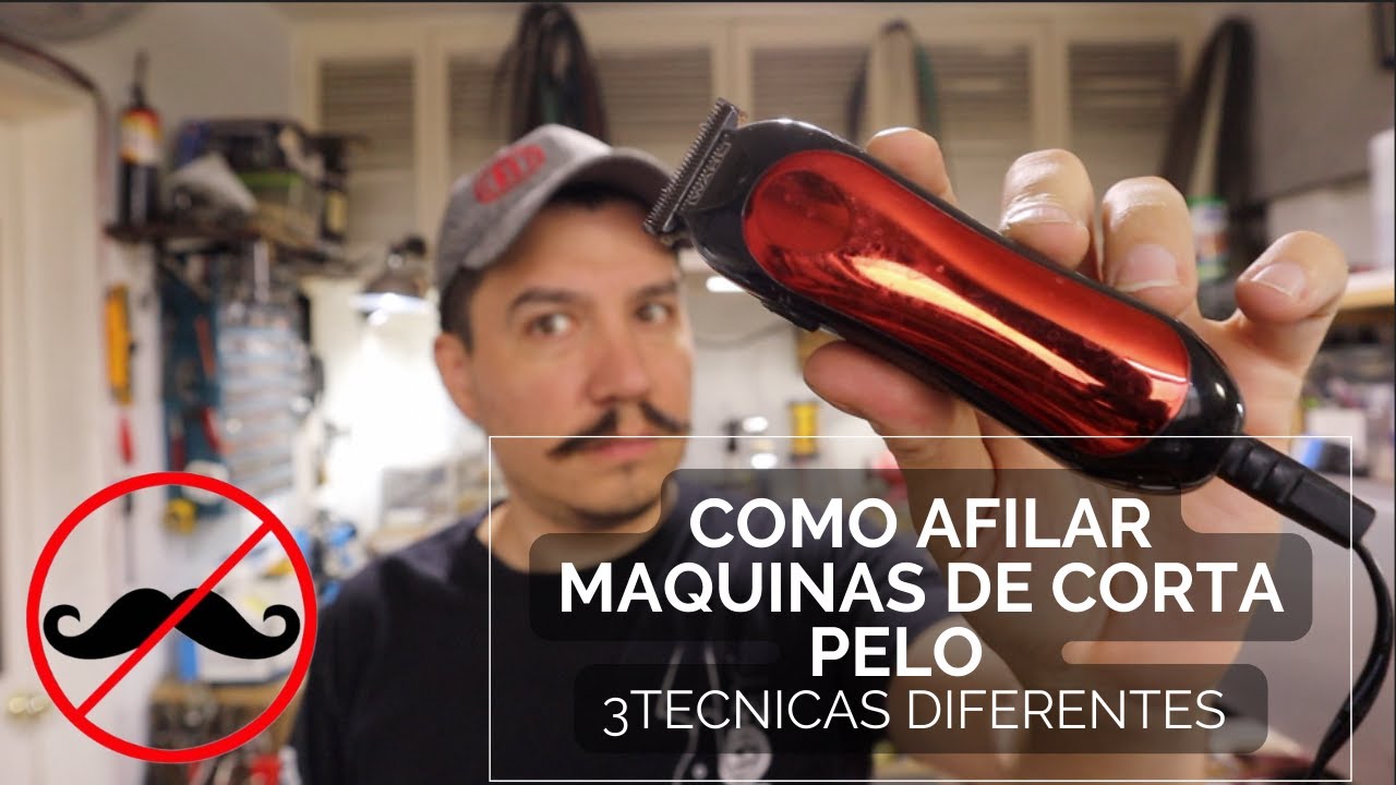 LA FORMA MÁS FÁCIL de Afilar una Máquina de Cortar Pelo para un Corte PERFECTO