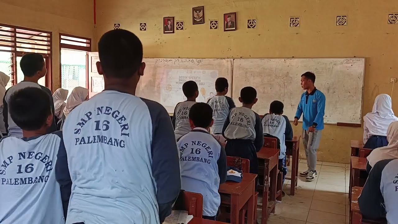 VIDEO UTUH UKIN PJOK | PPG DALJAB 2024 | MATERI PERMAINAN BOLA VOLI TEHNIK PASSING BAWAH - SMP
