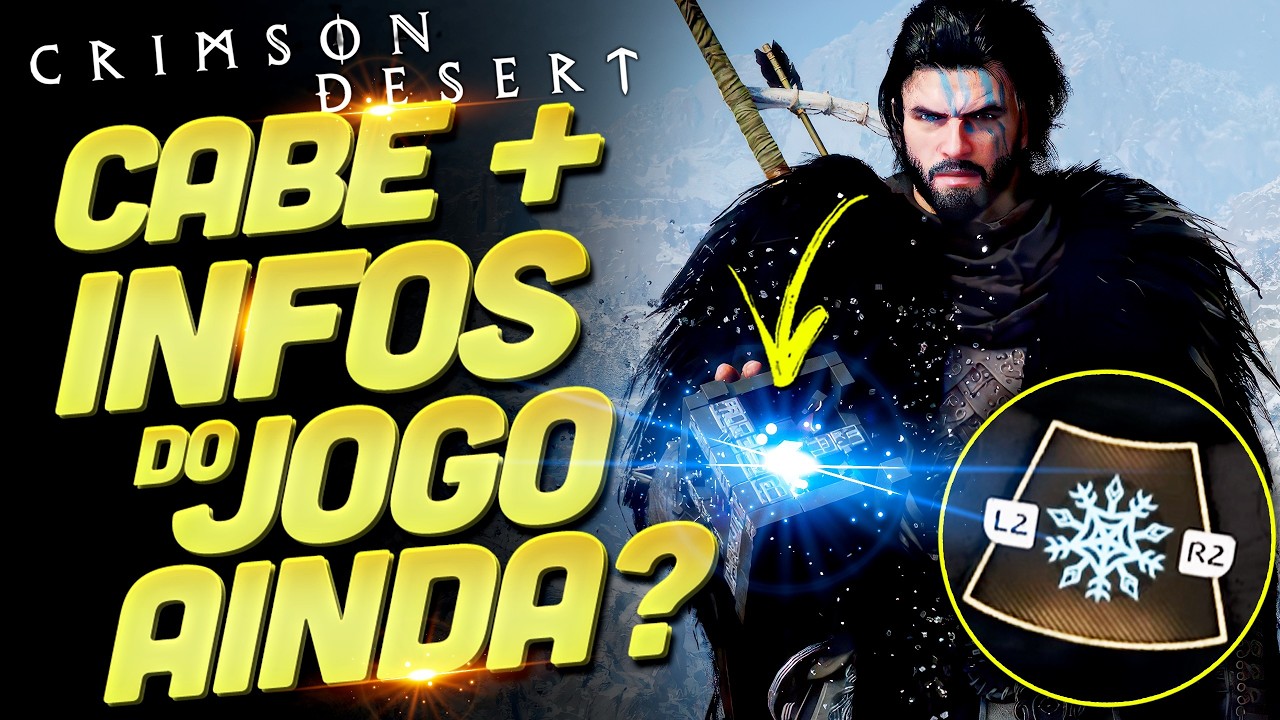 NOVAS INFORMAÇÕES SOBRE CRIMSON DESERT NUNCA É DEMAIS, CERTO?