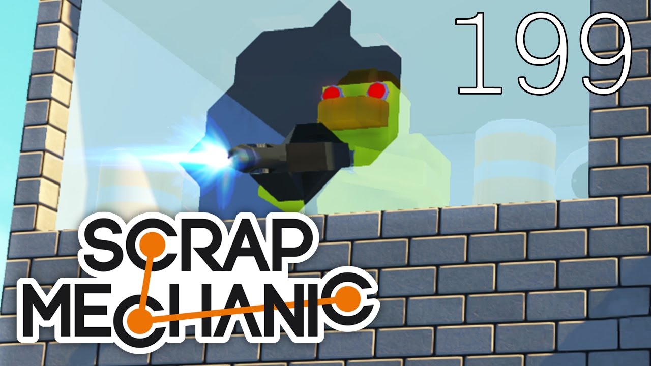 Scrap Mechanic [#199] LORD KACZUCH ATAKUJE! DZIAŁO LORDA! Mapa by Taru Taru
