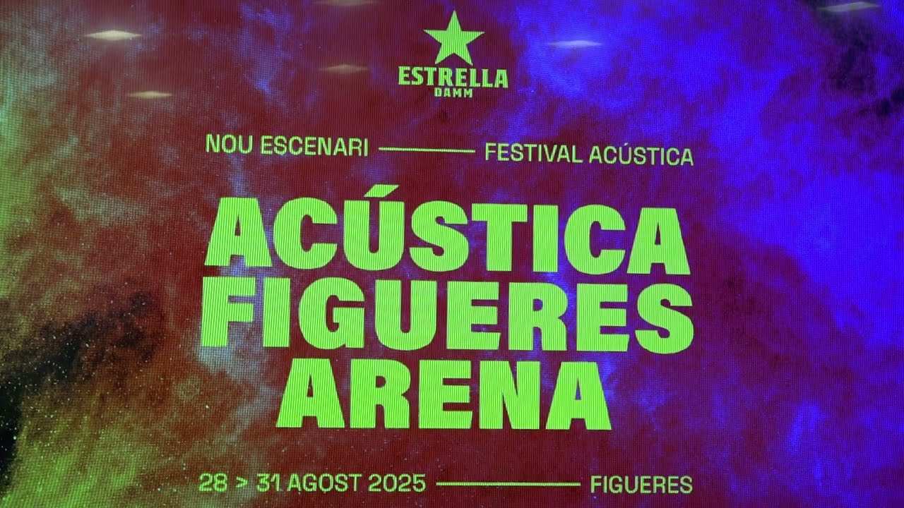 El Festival Acústica 2025 estrenarà un nou escenari al Recinte Firal de Figueres