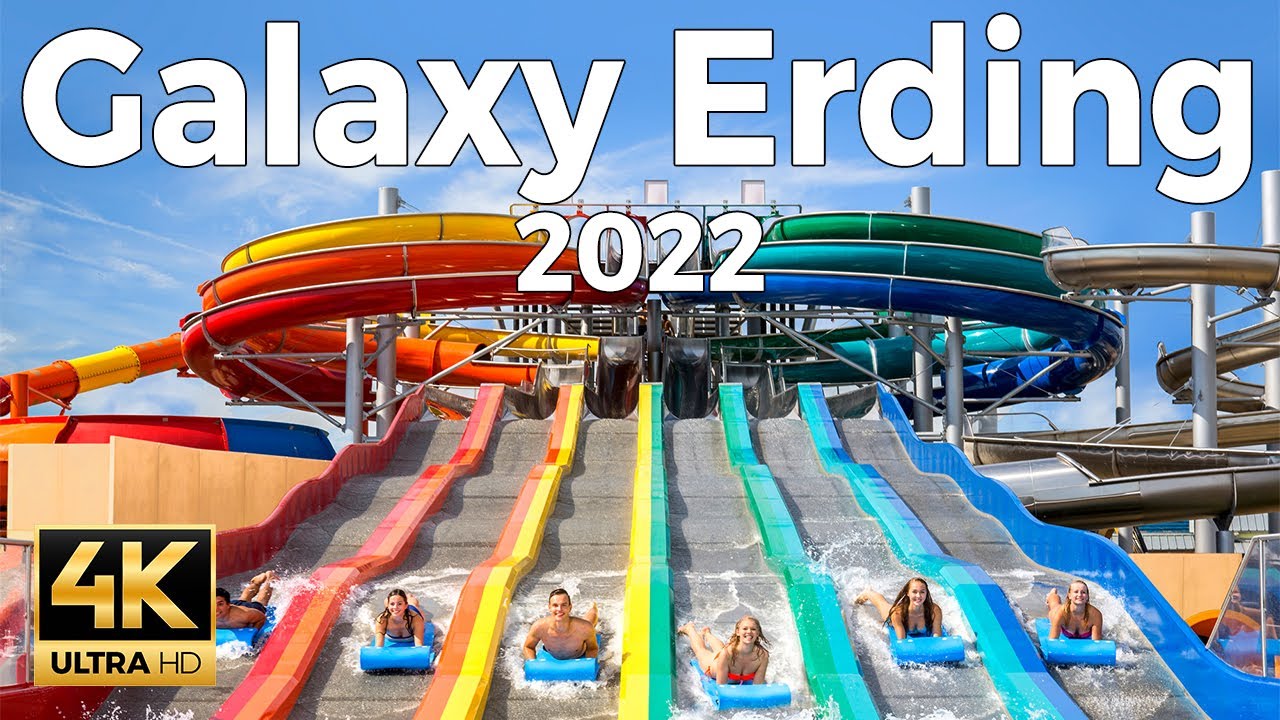 Galaxy Erding WaterPark, Germany - All WaterSlides