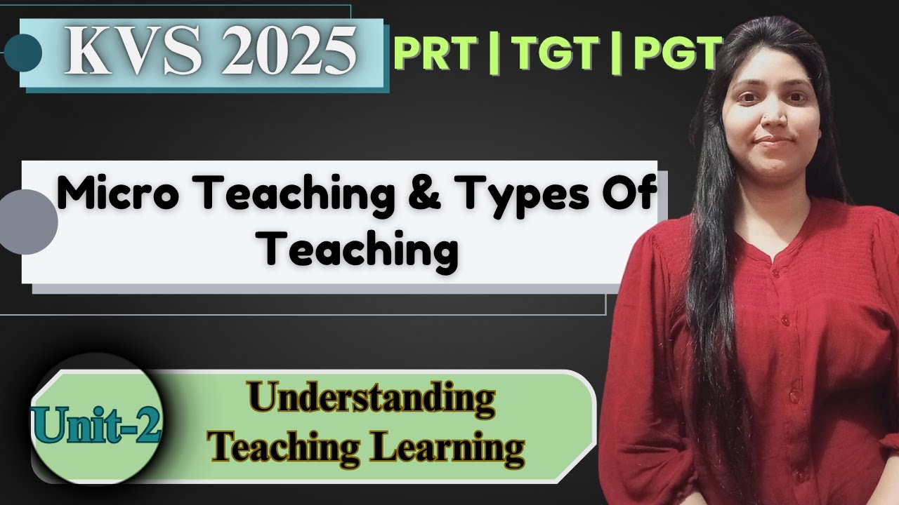 KVS Pedagogy Class-29 | Micro-Teaching and types of teaching