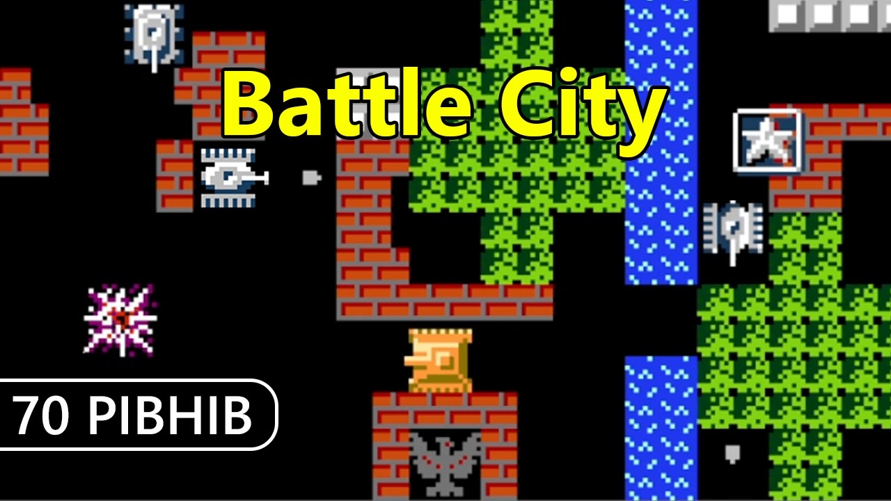 Battle City (NES) [7], 70 Рівнів, Проходження Українською, Танчики #dendy