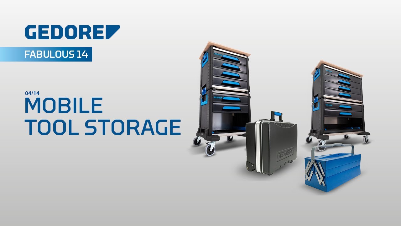 Mobile Tool Storage by GEDORE | Video Series FAB14 | Episode 4