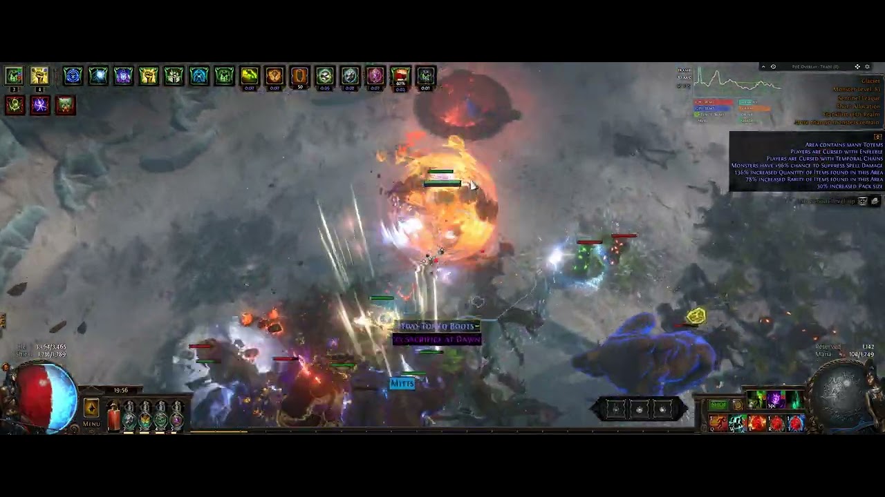 POE. Maw of mischief elementalist 3.18 glacier farm