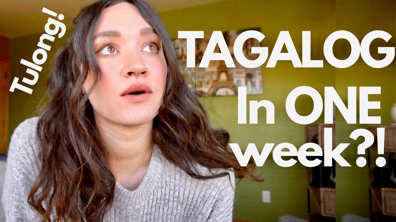 Learning Tagalog in ONE week?! (is it possible?) || Learning the Filipino Language