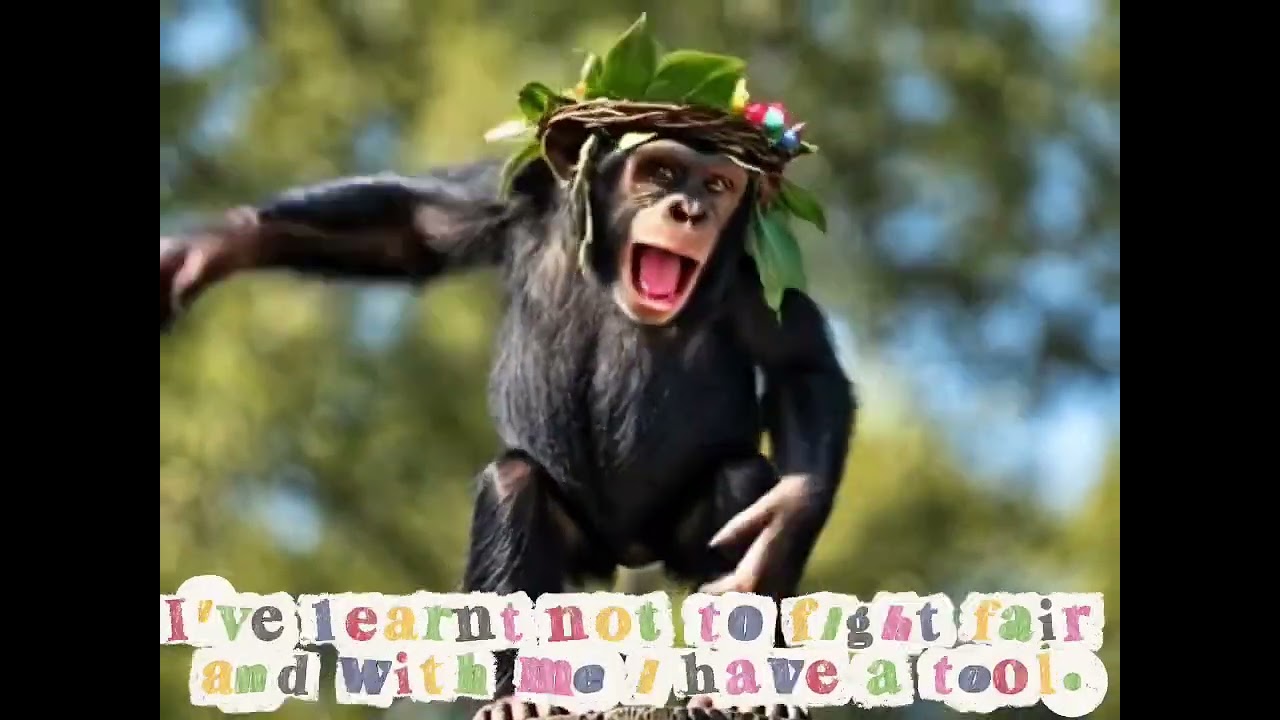 Monkey business.