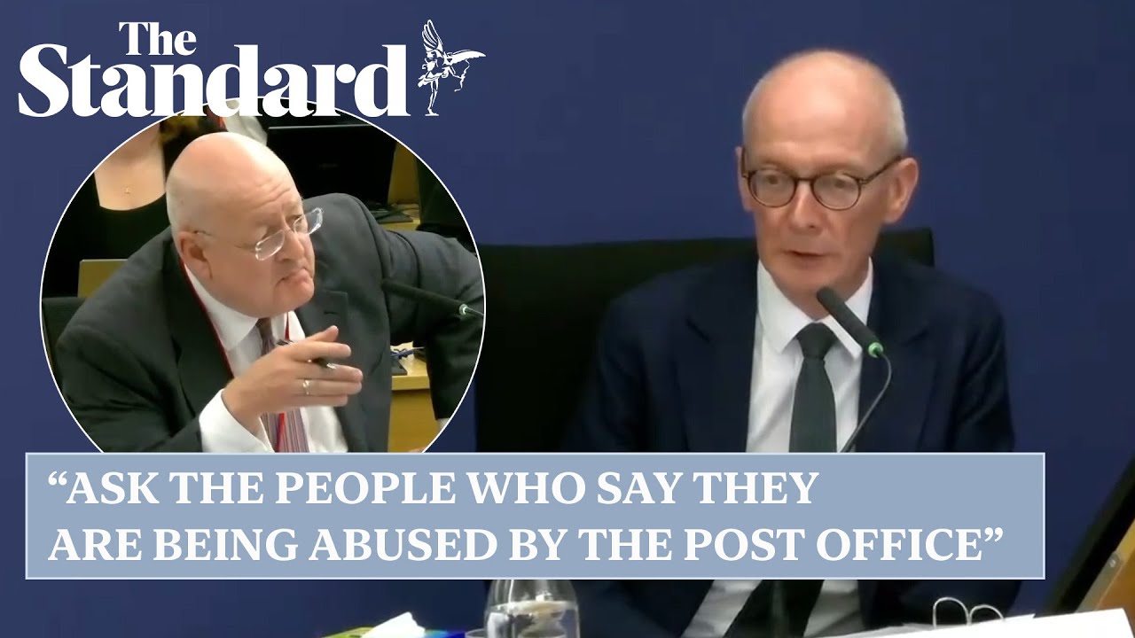 Post Office Inquiry: former postal affairs minister challenged over failure to listen to victims