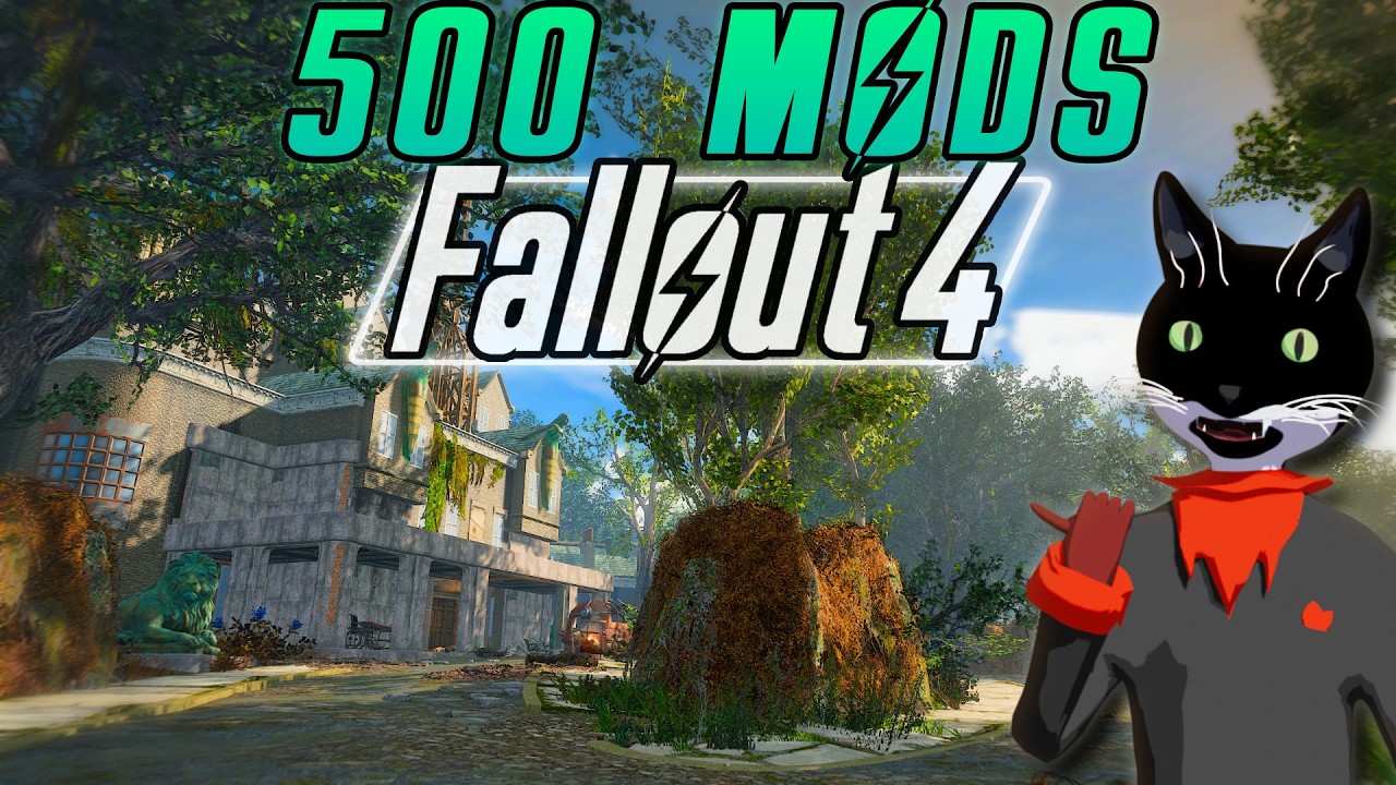 500 Mods in Fallout 4 | Ash Lotus