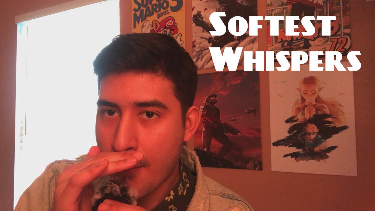 ASMR | The Softest Whispers a Man Can Produce