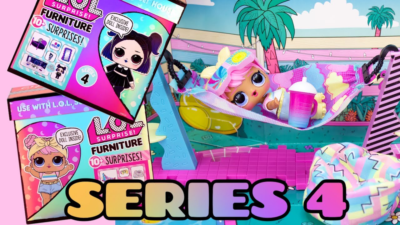 LOL Surprise Furniture Series 4 Dawn & Dusk Unboxing