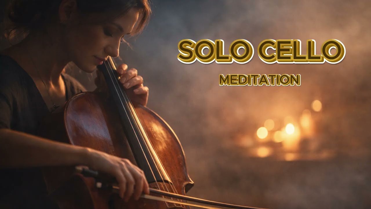 Emotional Solo Cello Meditation | Calm Ambient Instrumental (1 Hour 5 Minutes)