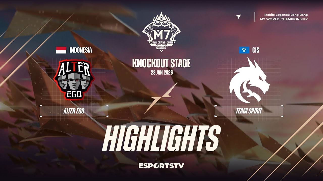 Alter Ego vs Team Spirit HIGHLIGHTS M7 World Championship | AE VS TS ESPORTSTV