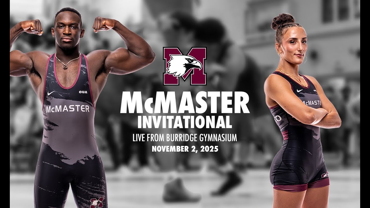 2025 McMaster Marauders Wrestling Invitational | Sunday, Nov. 2nd, 2025