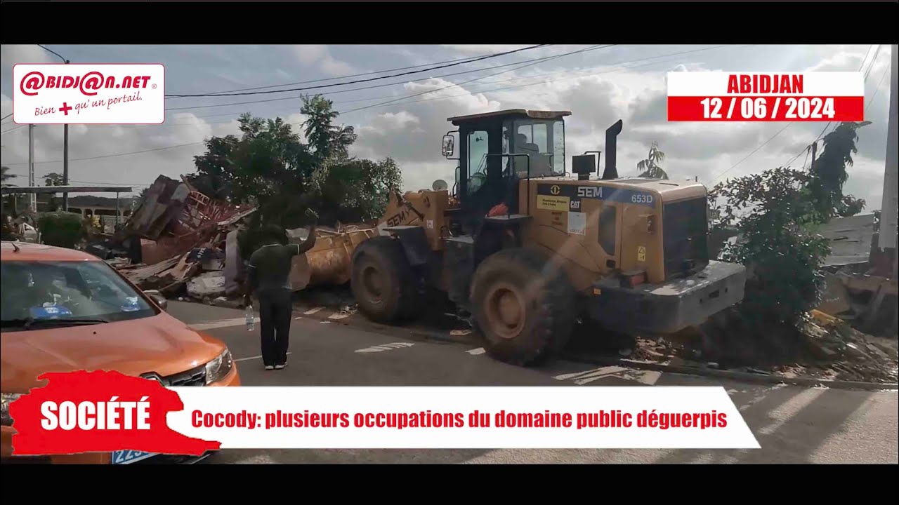 Cocody/ Plusieurs occupations du domaine public déguerpis