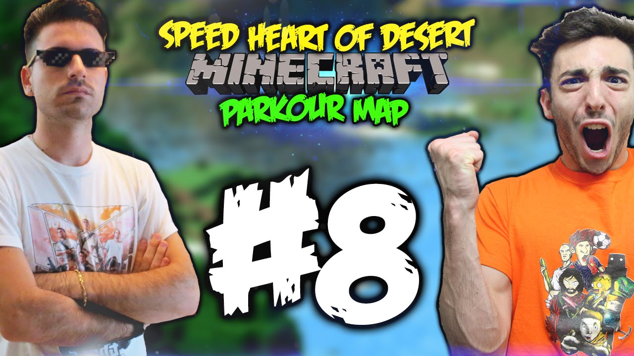 MINECRAFT PARKOUR: IL CUORE DEL DESERTO!! ECCOLO! - Speed Heart of Desert #8 w/Murry