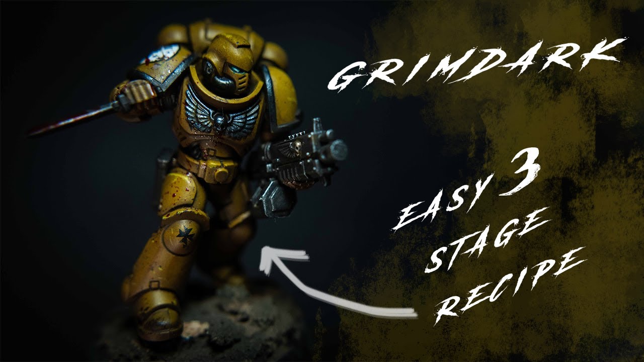 Imperial Fists Grimdark || Warhammer 40k