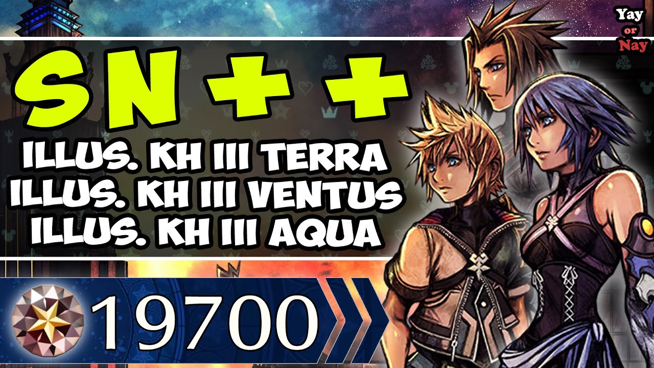 KHUX : SN++ - Illus. KH III Terra, Ventus & Aqua Deal!