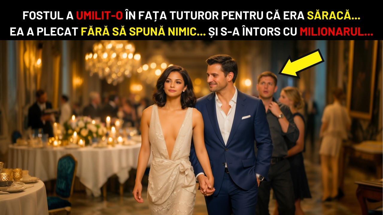FOSTUL A UMILIT-O LA EVENIMENT CĂ ERA SĂRACĂ... EA A PLECAT ÎN TĂCERE... ȘI S-A ÎNTORS CU MILIONARUL