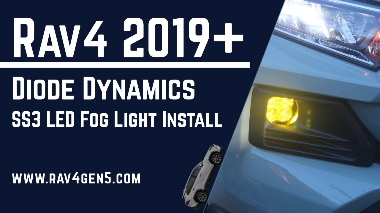 Diode Dynamics Fog Light Install on the Toyota Rav4