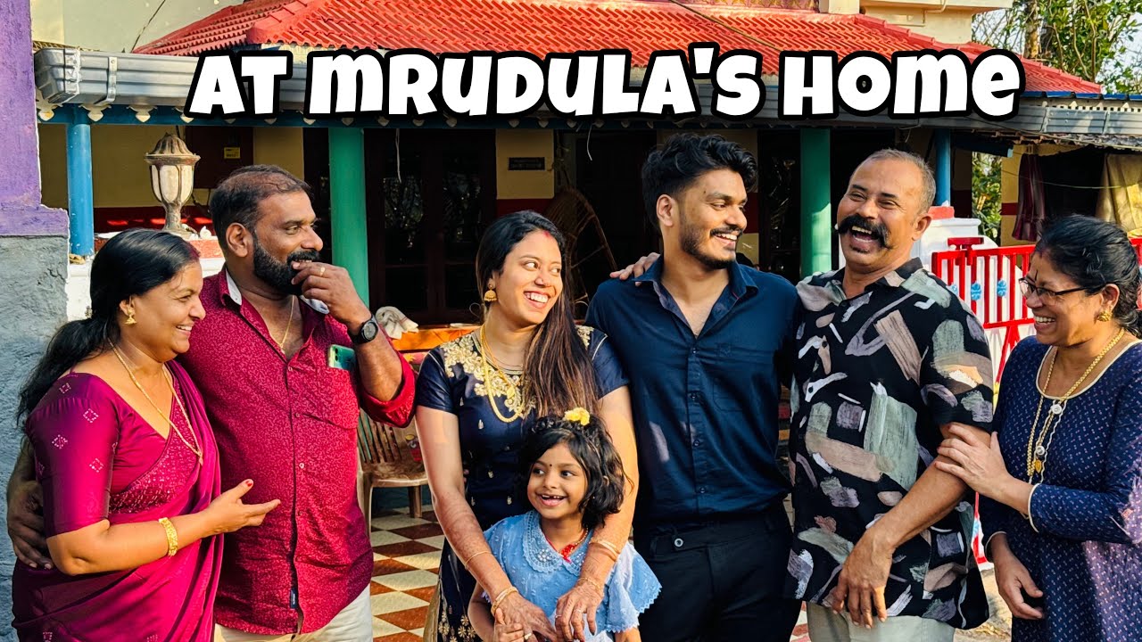 VISITING MRUDULA&rsquo;S  HOME 🏠 | VIRUNNU