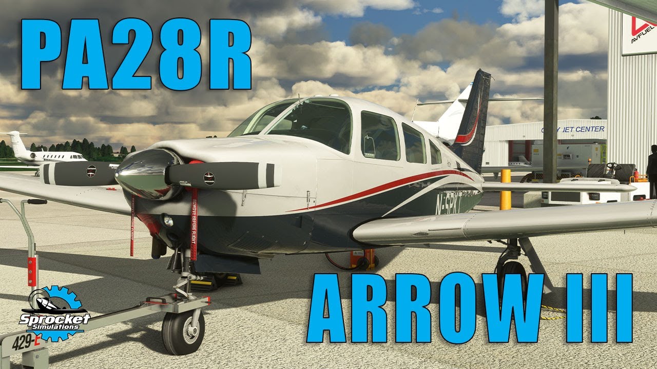 MSFS Carenado PA28R Arrow III - Review and Tutorial - Microsoft Flight Simulator
