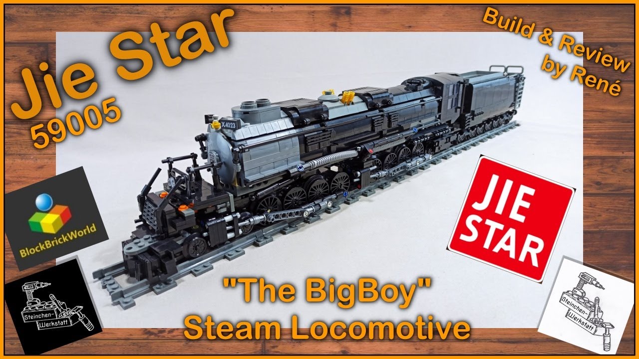 75cm lang ... ist die Dampflok | BigBoy von JieStar | 59005