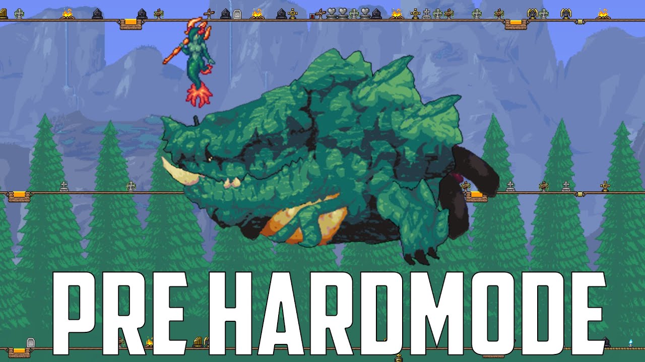 (50 SUBS) SIREN AND LEVIATHAN... PRE HARDMODE?!?! (GLITCHLESS) - TERRARIA CALAMITY