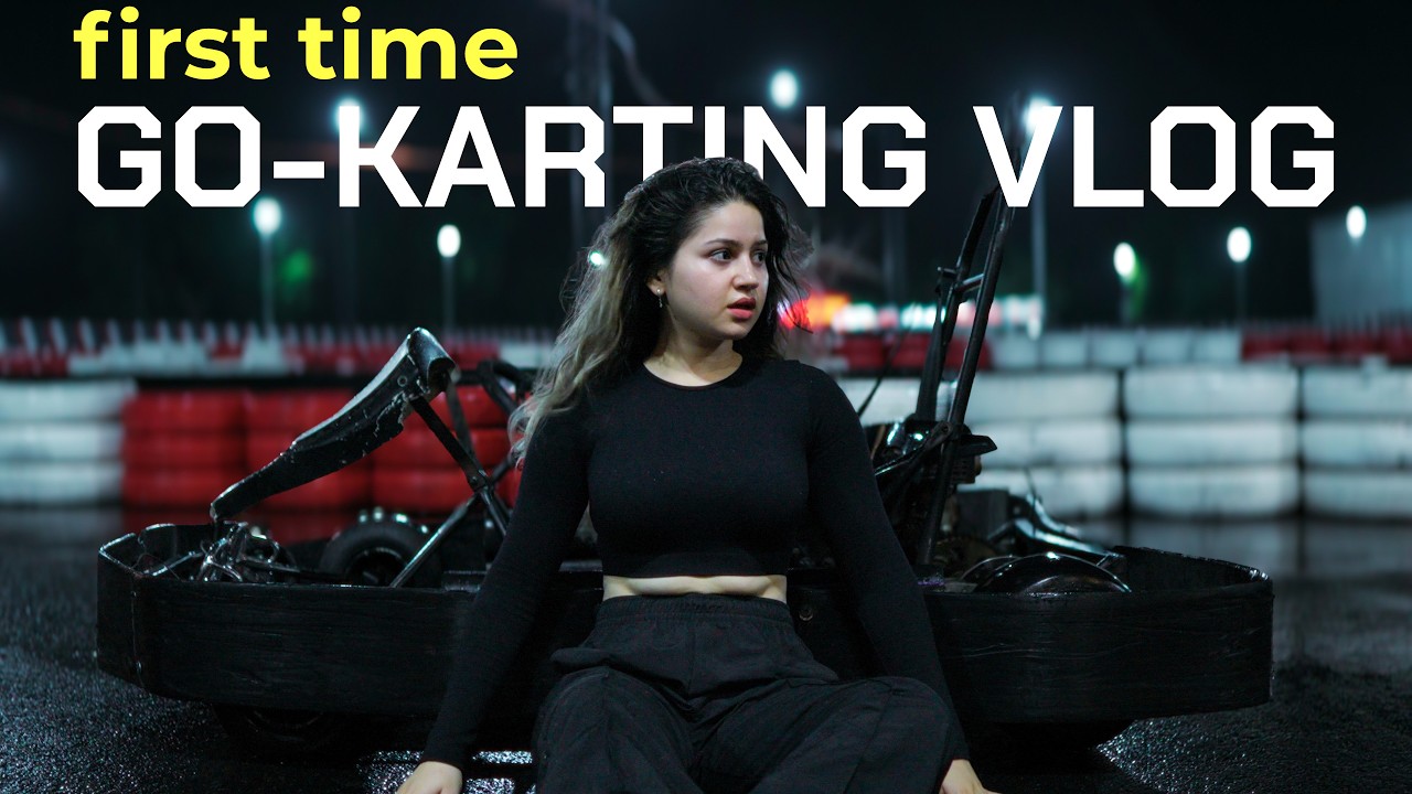 Go Karting + Shooting Content 📸 POV - Life of a Young Creator