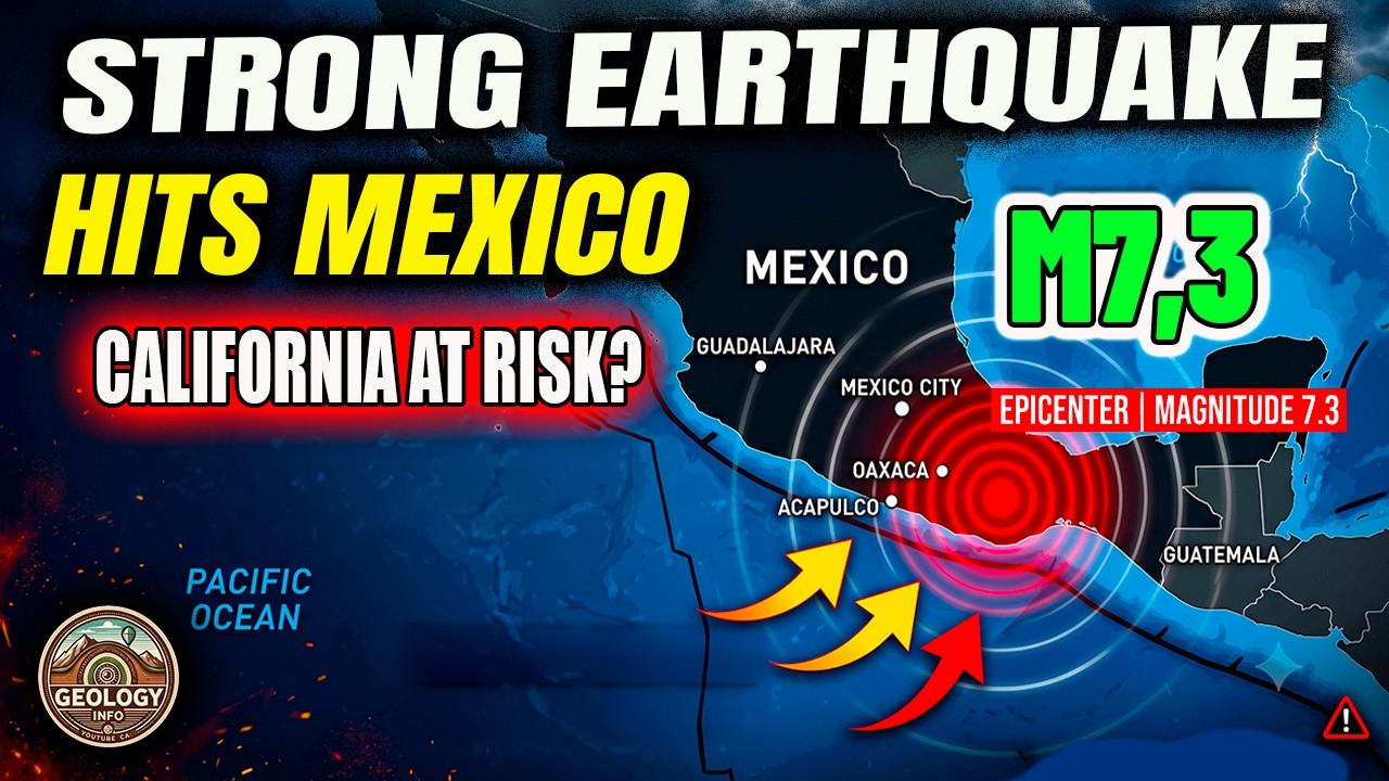A 7.3-magnitude earthquake struck southern Mexico . CALIF&Oacute;RNIA AT RISK?