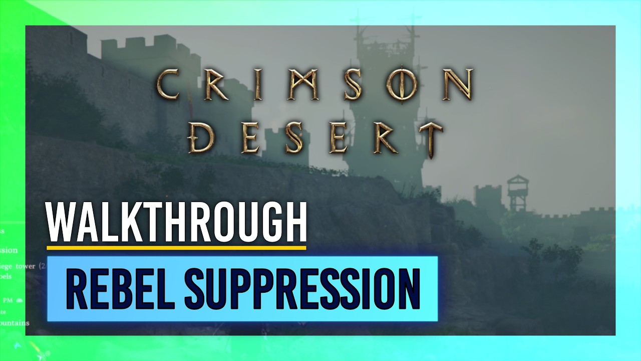 Подавление повстанцев | Прохождение игры Crimson Desert