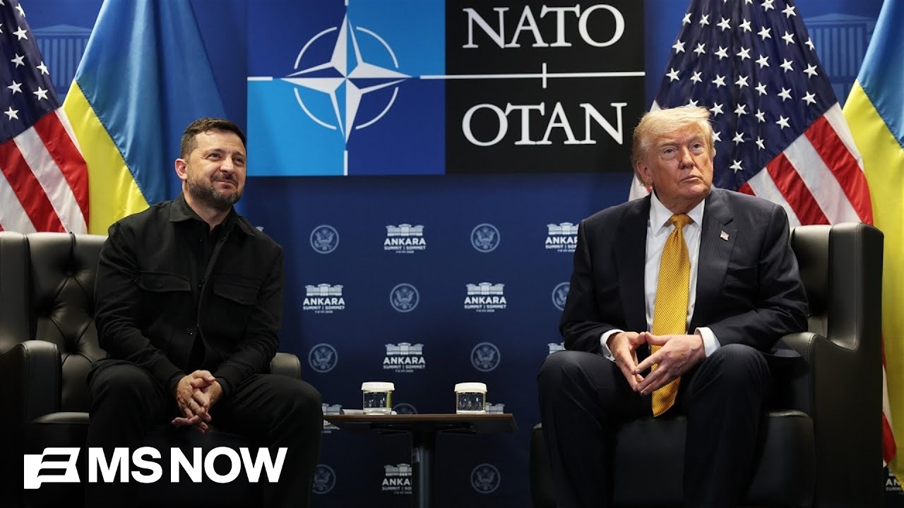 Trump meets with Zelensky at NATO Summit, talks Ukraine, Russia and Iran war